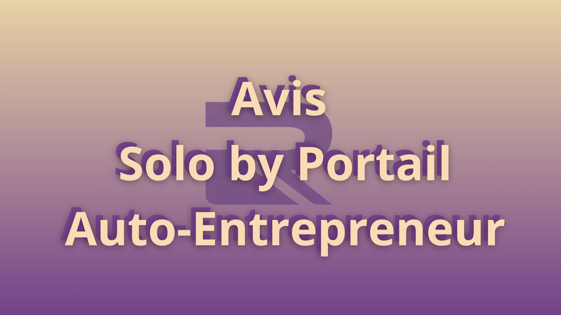 Avis outil Solo
