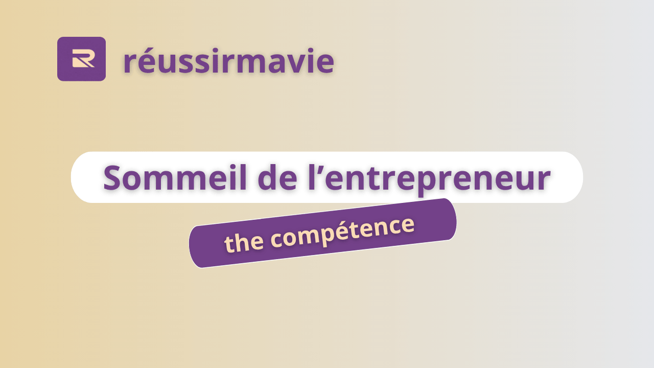 sommeil entrepreneur